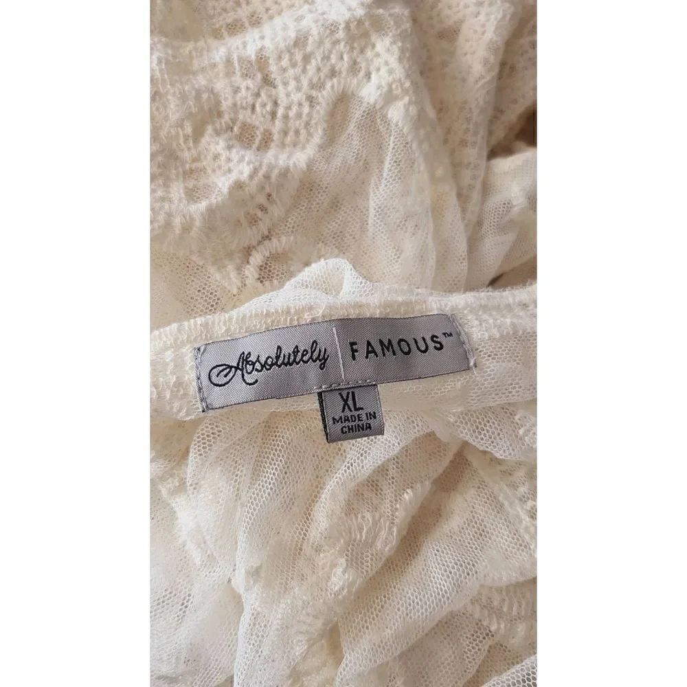 Absolutely Famous swim coverup - Picture 5 of 6